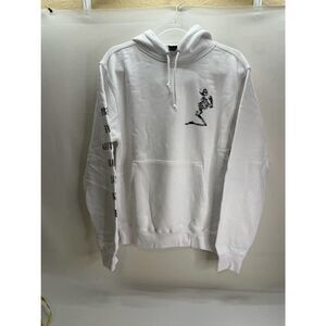 Moodswings Losing My Religion White Hoodie Mens Size Small